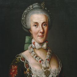 Portrait der Magdalena Barbara von Hailbronner